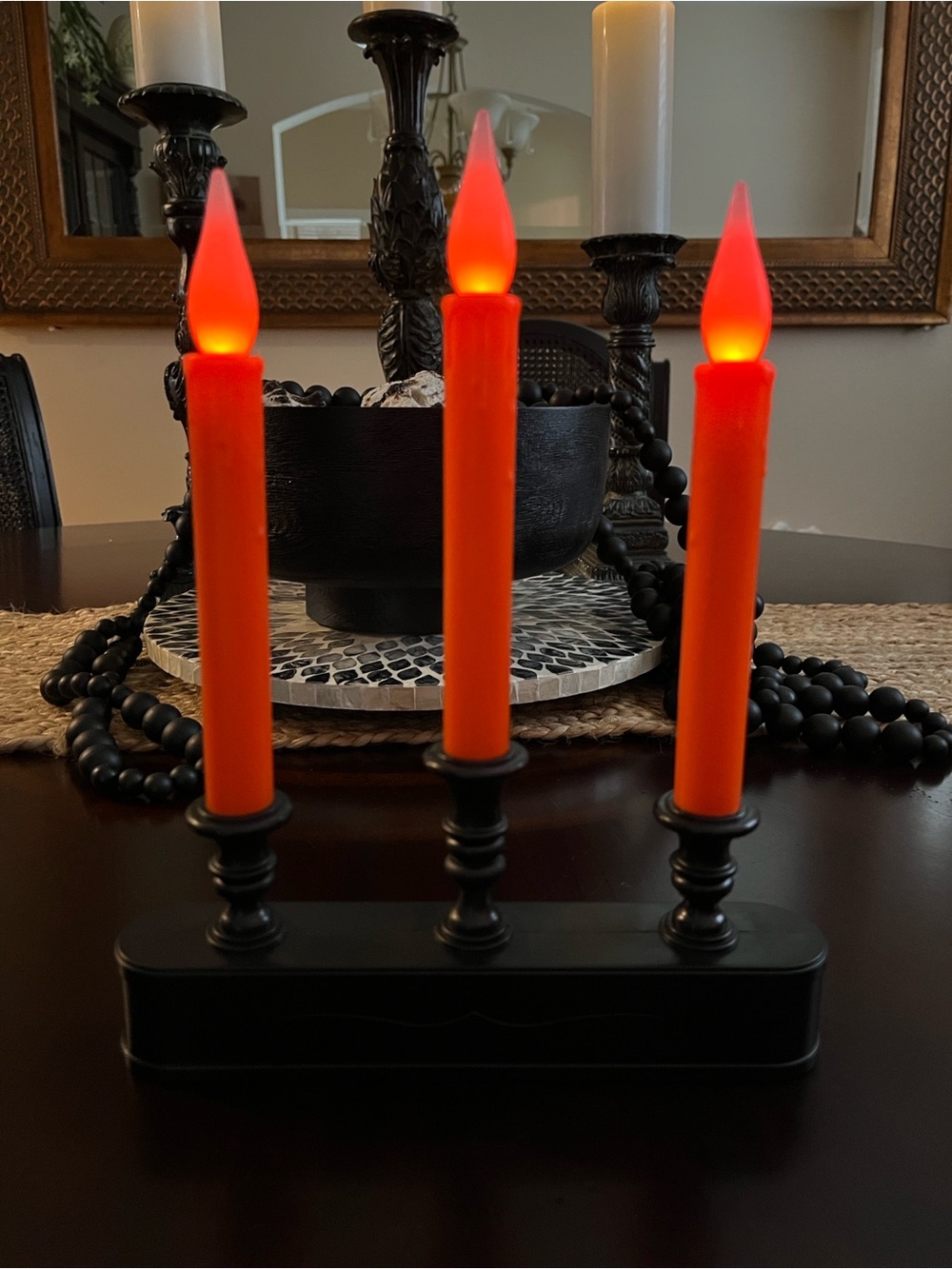 Halloween Flameless LED Candolier 🕯️🎃
